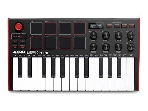 Teclado Midi de 25 teclas AKAI Professional MPK Mini MK3