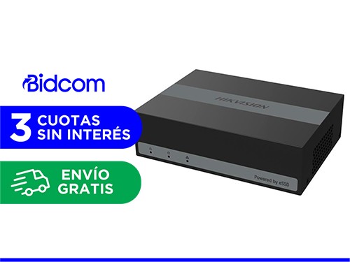 Grabadora DVR Hikvision Ds-E04hghi-B 4 Canales eSSD 330GB 1080p