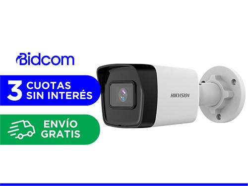 Cámara De Seguridad Bullet Hikvision DS-2CD1023G2-I 2 MP