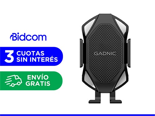 Cargador Soporte Inalambrico Gadnic Auto Celular 15W