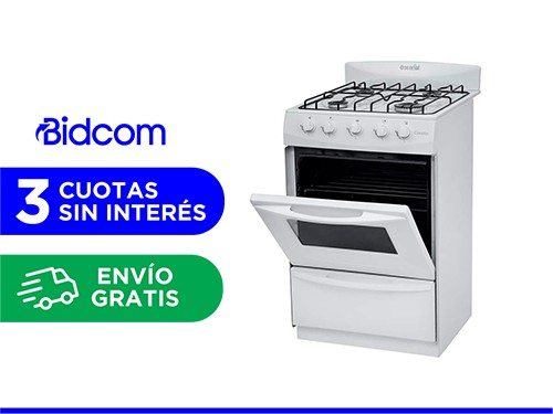 Cocina Escorial Candor S2 Gas Natural 51cm