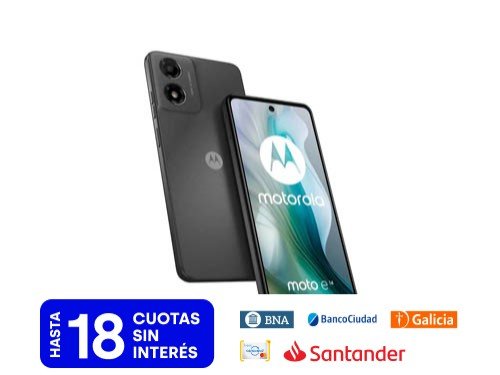 Celular  Moto E14 Gris Motorola