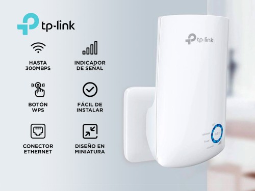 Extensor de Rango Inalámbrico TP Link N 300Mbps TL-WA850RE