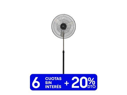 Ventilador Dee Pie V-20p Pala Metal 1 Nex