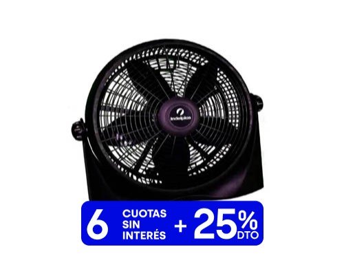 Ventilador Mesa T 16' Mod Iv16 50x50x20 Cm Indelplas