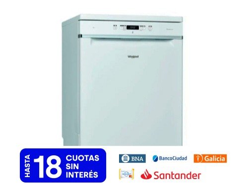 Lavavajillas Inverter Wlv14by 14 Cubiertos Whirlpool