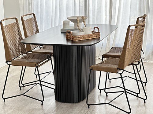 Set x 4 sillas de comedor modelo Roma