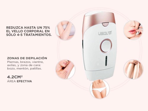 Depiladora Láser Lescolton T002 5 Niveles 36w Filtro UV