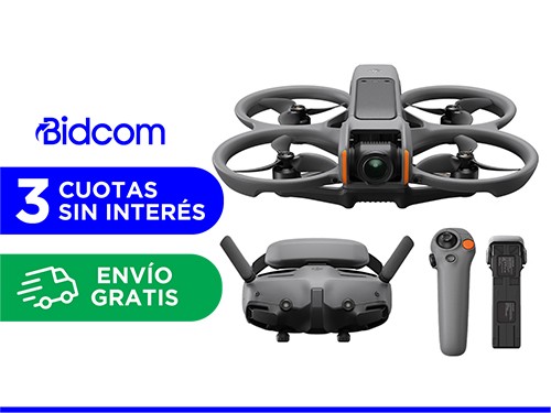 Drone DJI Avata 2 Fly More Combo Batería Única