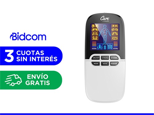 Electroestimulador Digital Portátil Gadnic De 8 Electrodos 3000mhz