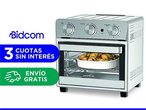 Horno Freidor por Aire Winco 14L W904 Acero Inoxidable