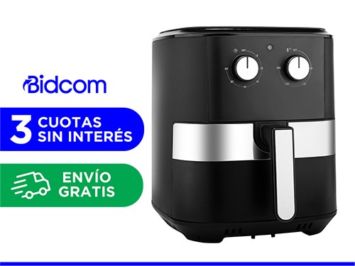 Freidora Eléctrica De Aire Gadnic 8067 6.5L 1700W