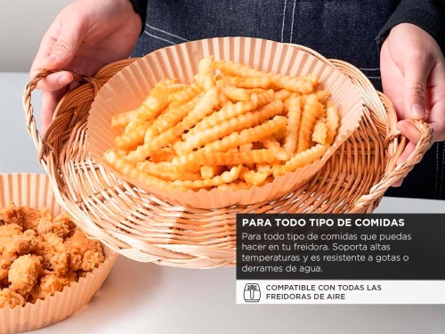 Molde Descartable Gadnic Para Air Fryer