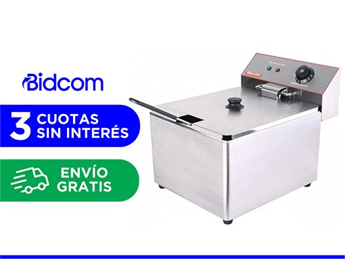 Freidora Eléctrica Moretti Comercial Fryer-08 8L 220V 2600W