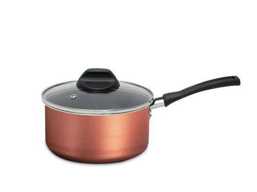 Olla Con Tapa  Brinox 18cm Linea Clove 1,90L  Cobre