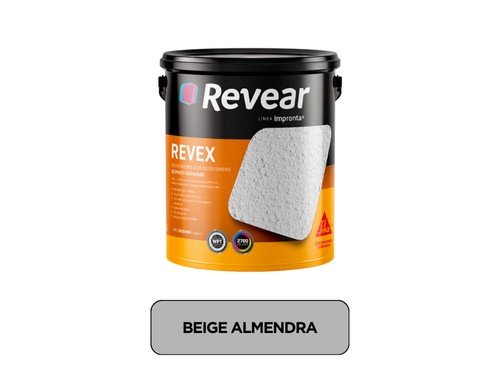 Revear Revestimiento Texturado Revex Fino Beige Almendra 25 Kg