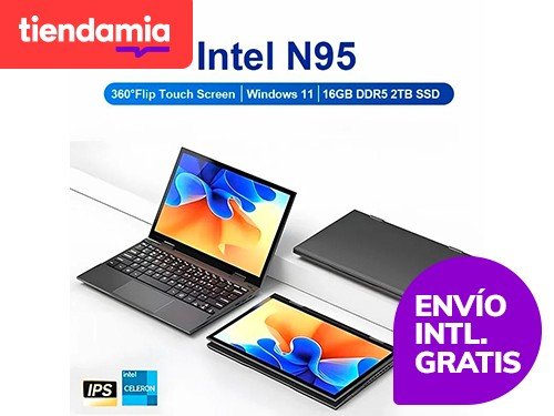 Notebook Intel N95 con Windows 11 16GRAM+128GB