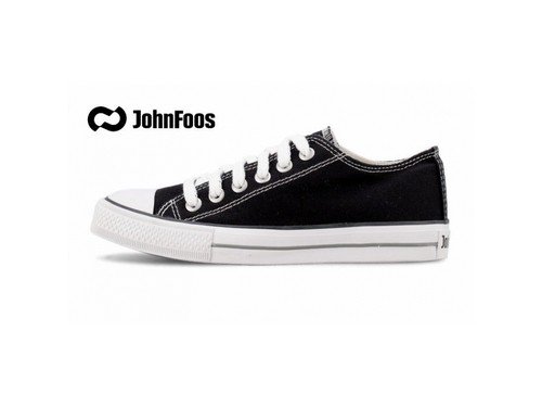 Zapatillas John Foos Negras Clasicas