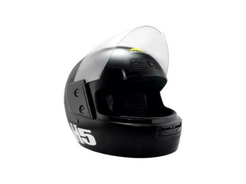 Casco Halcón Negro Integral Visor Regulable