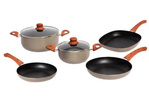 Set Batería Cocina 7 Piezas Antiadherentes Carol