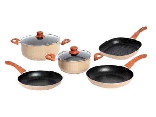 Set Batería Cocina 7 Piezas Antiadherentes Carol