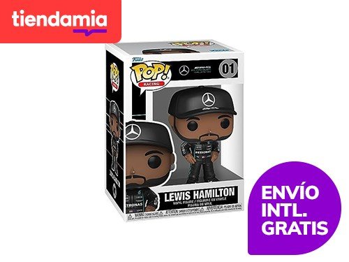 Funko Pop! Vinilo: Fórmula Uno - Lewis Hamilton