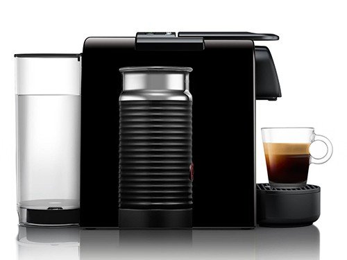 Cafetera Nespresso Essenza Mini D Negra + Espumador Aeroccino 3