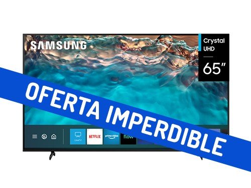 Smart Led Tv Samsung 65" Uhd 4K 3840 X 2160 65Bu8000gczb