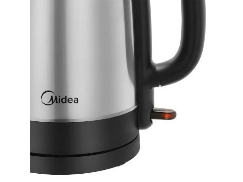 Pava Eléctrica Midea Acero Inoxidable 1,7 Lts. 1850 Watts