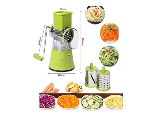 Rallador manual rebanador de vegetales y frutas (tipo SUMO SLICER)