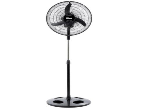 Ventilador de Pie Liliana 18″ 75W 3 velocidades 3 aspas y parrilla met