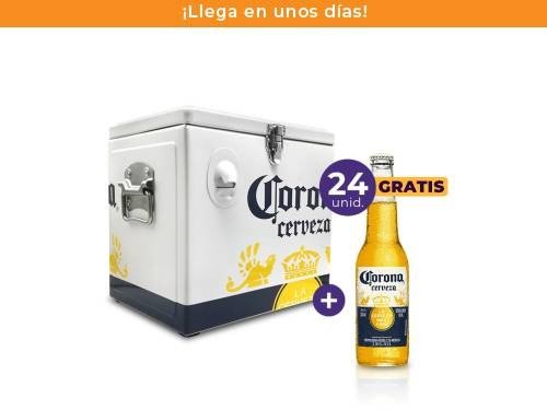 Cooler Corona + 24 Corona 330ml de REGALO