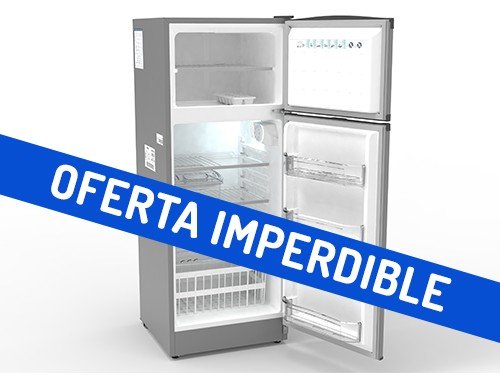 Heladera con Freezer Standard Electric 2F 1200 Pa Plata