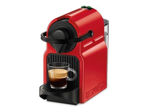 Cafetera Automatica Nespresso Inissia Roja para Capsulas