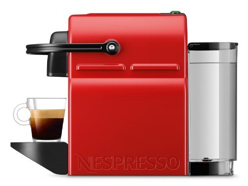 Cafetera Automatica Nespresso Inissia Roja para Capsulas