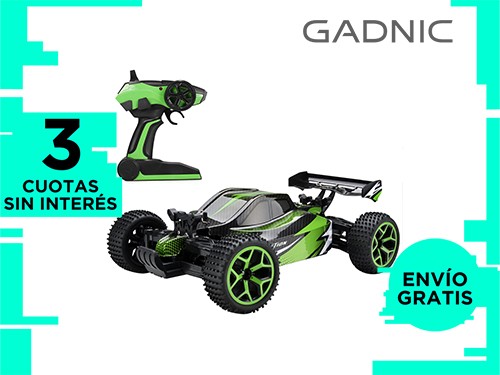 Auto a Control Remoto Gadnic Buggy 4WD 30km/h 1:18 50mt