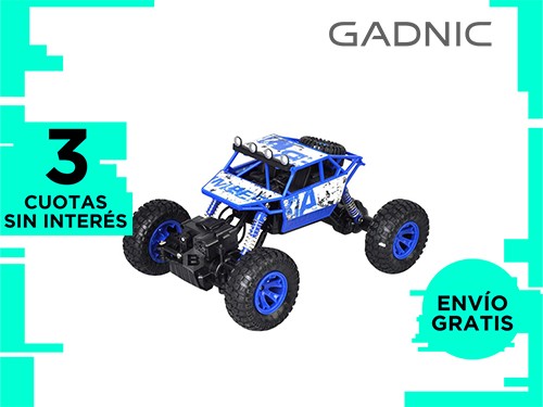 Auto a Control Remoto Gadnic Camioneta 4x4 40kmh 118 50mt Alcance Susp