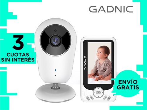 Baby Monitor Gadnic BMG90 Con Visión Nocturna