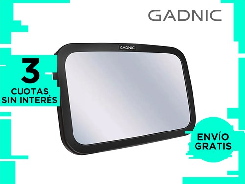 Espejo Retrovisor Auto Bebe Gadnic Con Agarre Ajustable