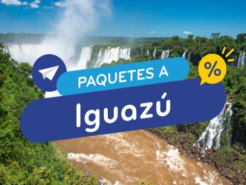 Paquete en oferta a Catatatas de Iguazú. Vuelo + Hotel. Argentina