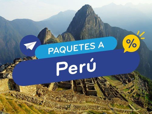 Paquete en oferta a Perú. Vuelo + Hotel. Perú