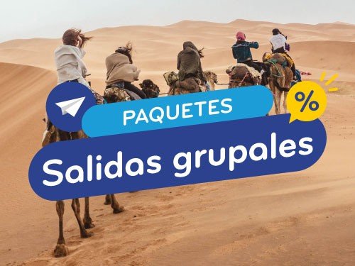 Paquete en oferta Salidas Grupales. Vuelo + Hotel