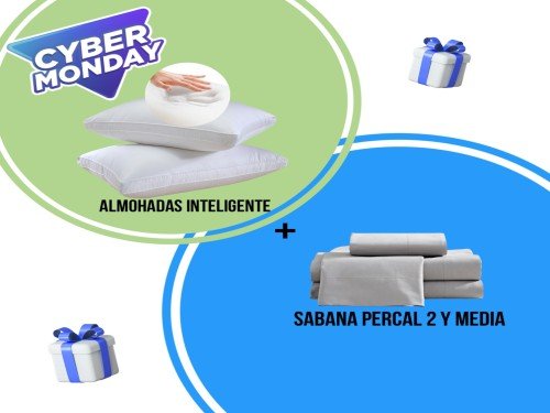 COMBO SABANAS Y ALMOHADA INTELIGENTE