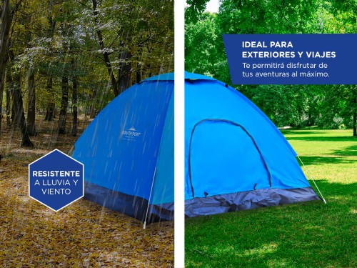 Carpa Gadnic 4 Personas Automática Impermeable con mosquitero