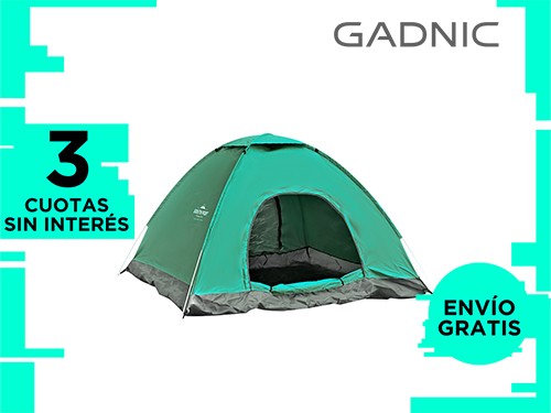 Carpa Gadnic 4 Personas Automática Impermeable con mosquitero