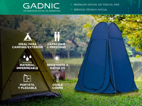 Carpa Baño Vestidor Gadnic Playa Camping