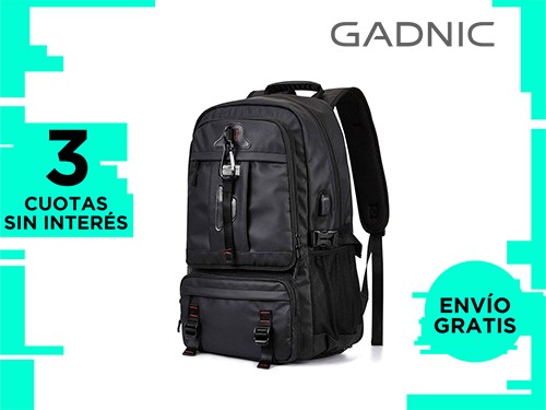 Mochila Expansible Gadnic De Viaje Impermeable