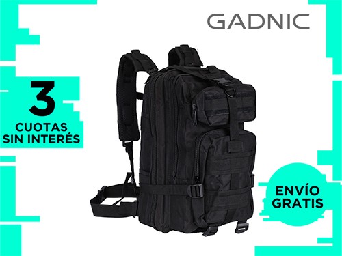 Mochila Táctica Gadnic 25Lts Militar Mochilero Compatible Camelback Co