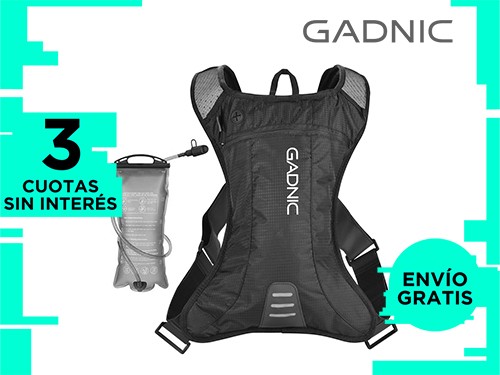 Mochila Hidratante Gadnic Running Impermeable Con Bolsa 2L