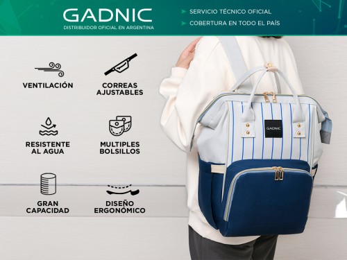 Mochila Vintage Gadnic Impermeable